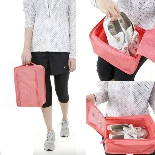 Portable Dustproof Travel Shoe Storage Bags with Zipper